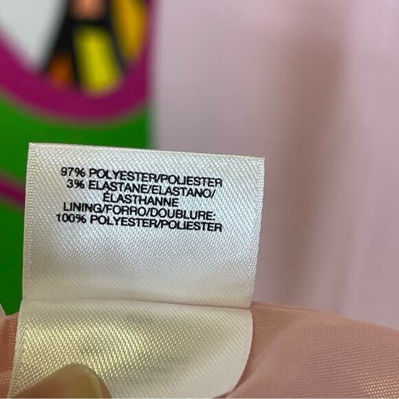 Kasper, Pale Pink 2 Piece Dress and Jacket Set. Size 4 Petite. New condition! - Picture 5 of 13